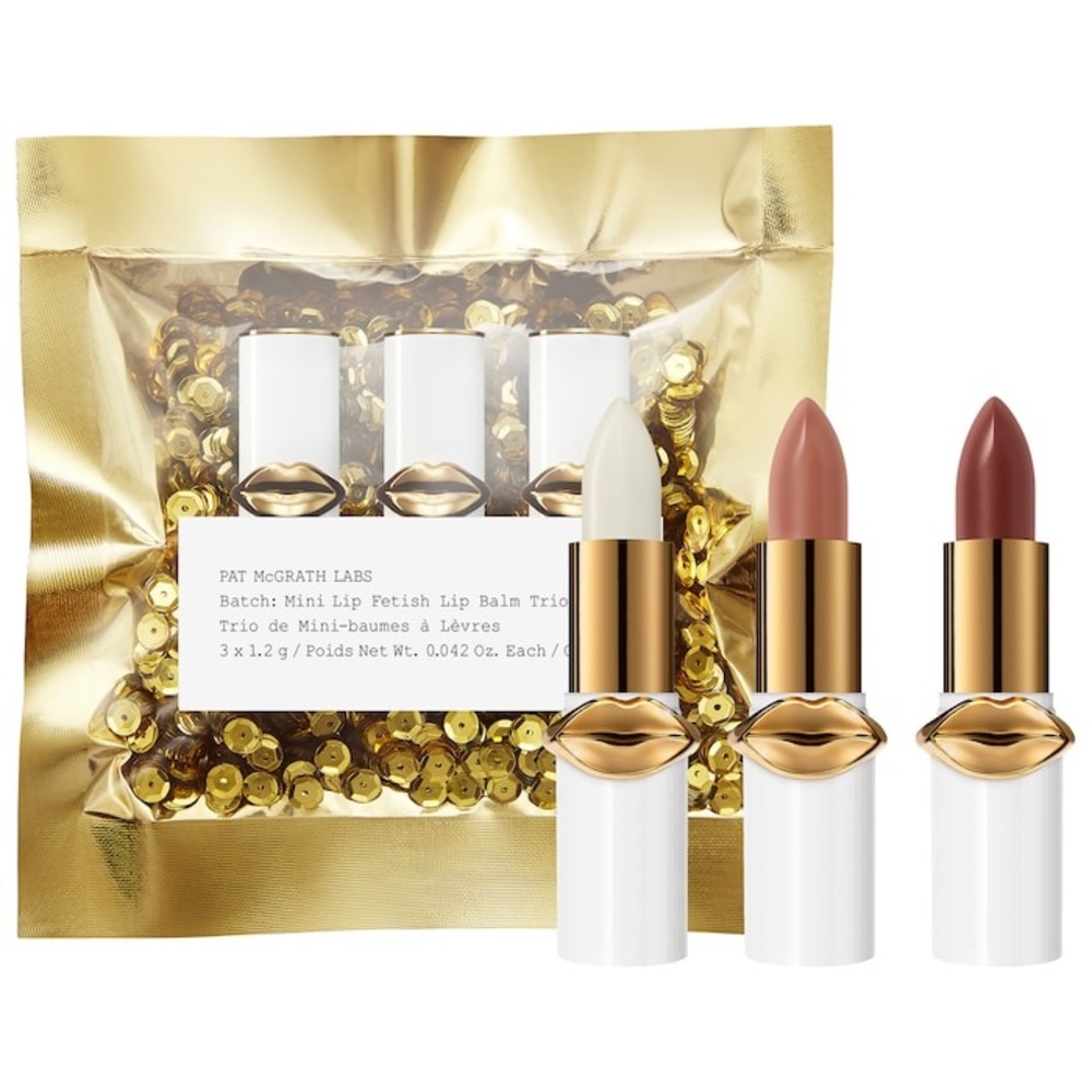NEW PAT MCGRATH LABS MINI LIP FETISH LIP BALM TRIO